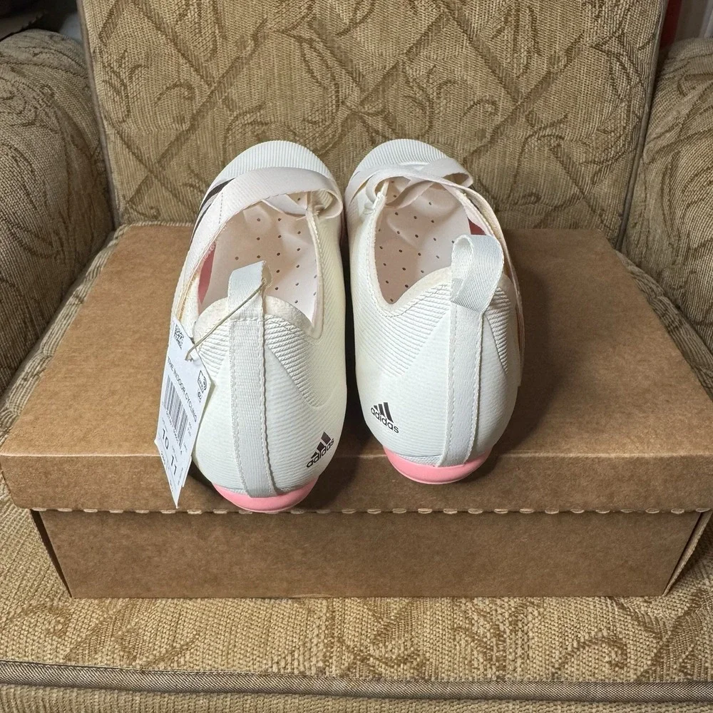 Adidas The Indoor Cycling Shoe GX1669 Men's 10 White Pink‎